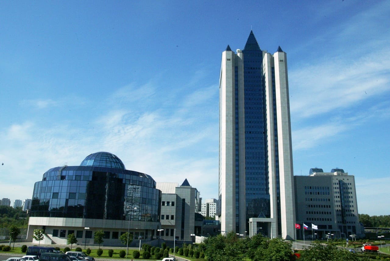 здание газпрома в москве